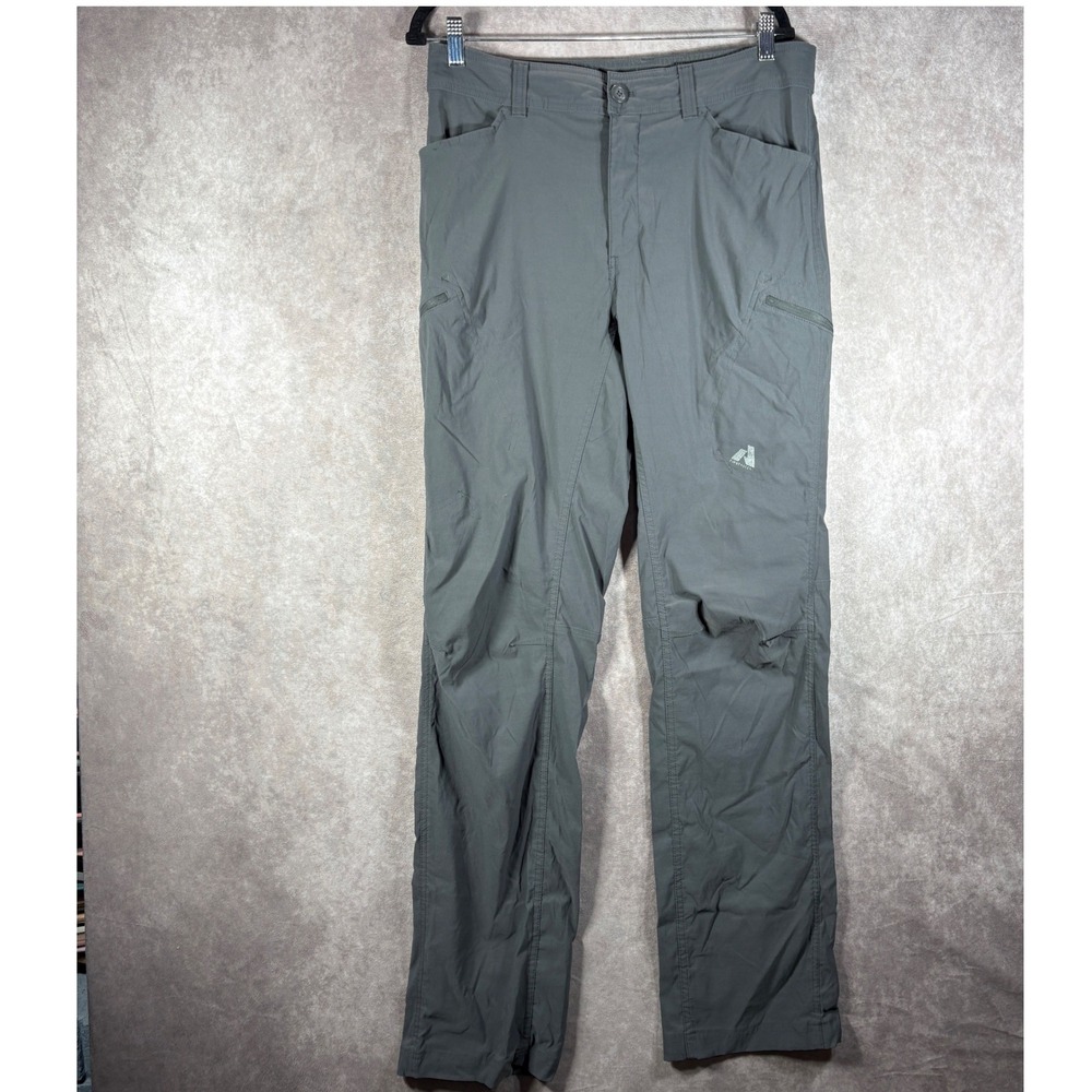 Eddie Bauer Pants Mens Size 32x32 Grey First Ascent Guide Hiking Cargo Outdoor